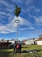 Aufstellung Christbaum 2025